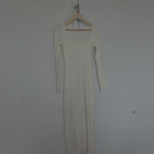 Anrabess knit white dress